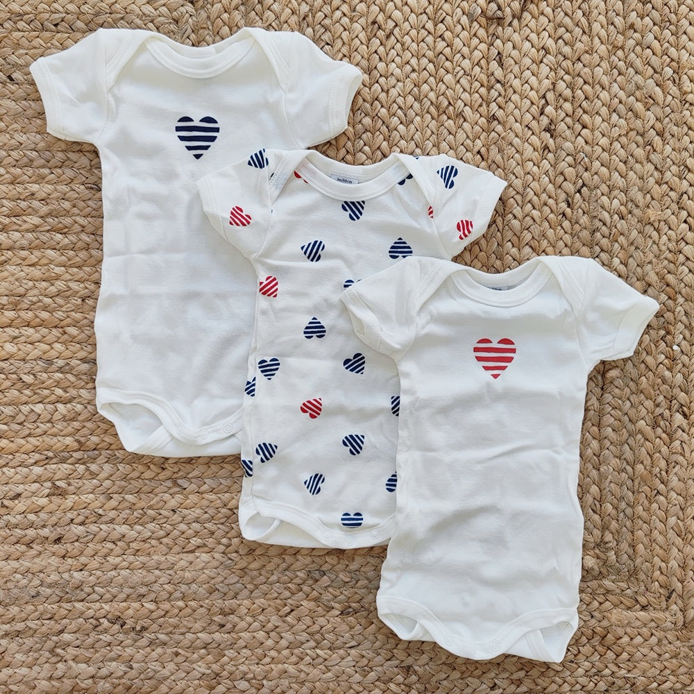 Body 3 pz Petit Bateau