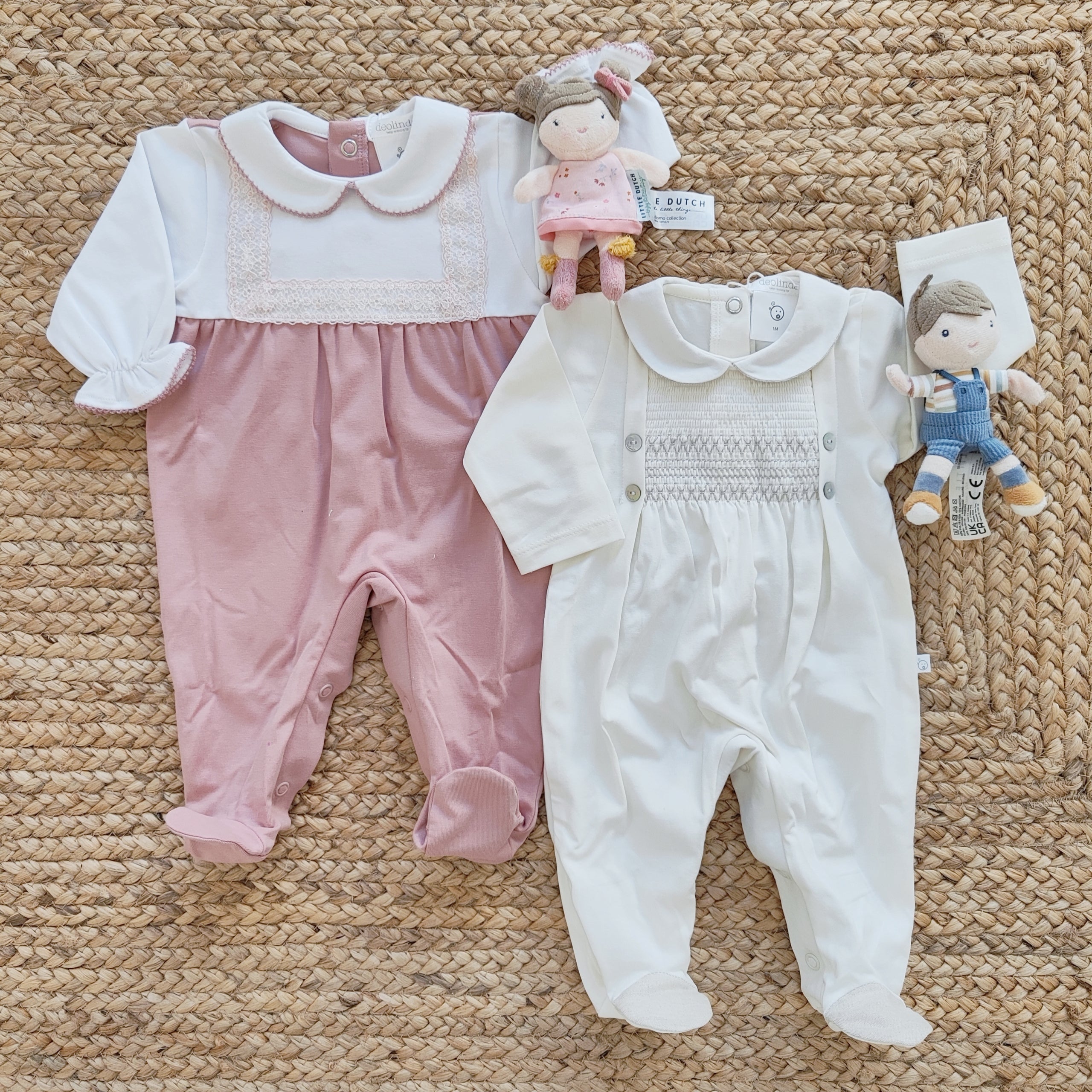 Tutina Lei \ Tutina Lui in cotone Deolinda