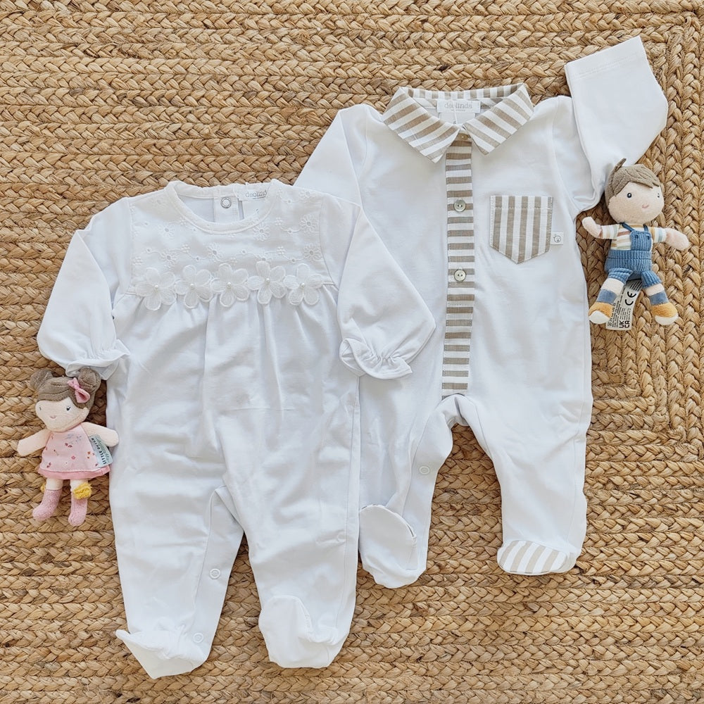 Tutina Lei \ Tutina Lui in cotone Deolinda