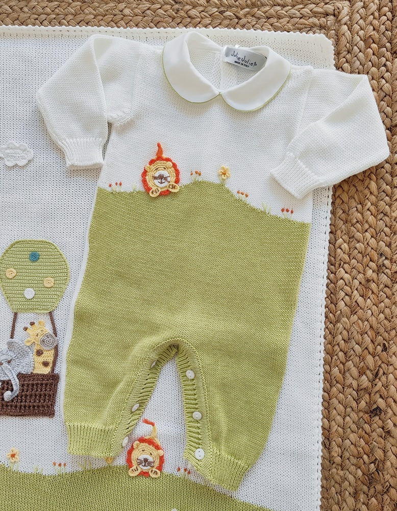 Set: Tutina, Scarpine e Bavetta \ Copertina \ Lenzuolino in filo Jolie Juliet