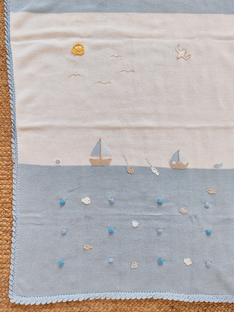 Set: Tutina, Scarpine e Bavetta \ Copertina \ Lenzuolino in filo Jolie Juliet