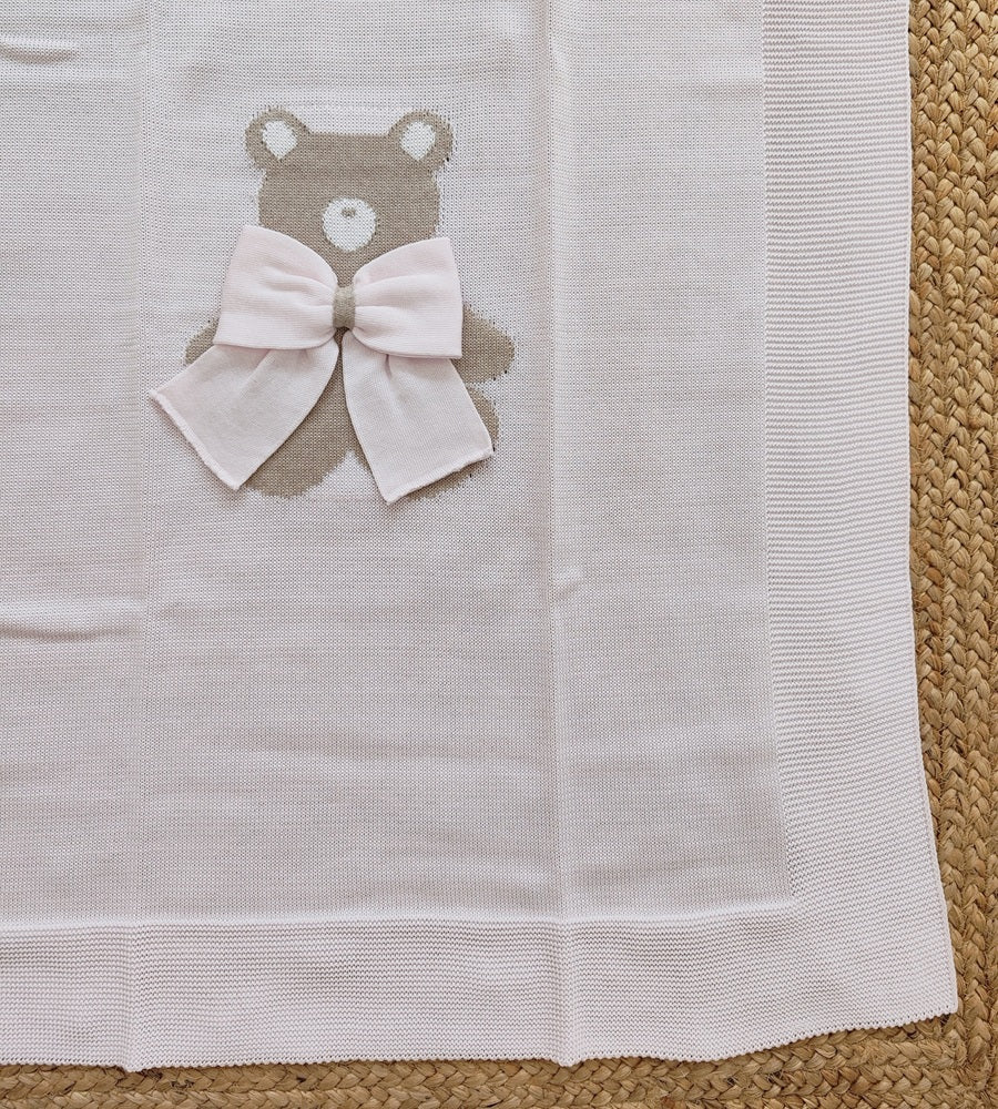 Set Tutina, Bavetta, Scarpine, Cappello \ Lenzuolino \ Coperta  in filo Aurora