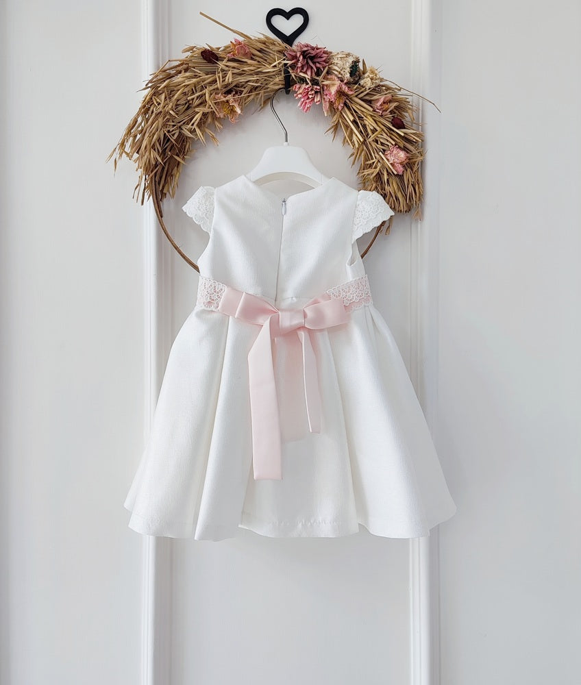 Abito in Mikado \ Fascia \ Scarpe Pure Firenze