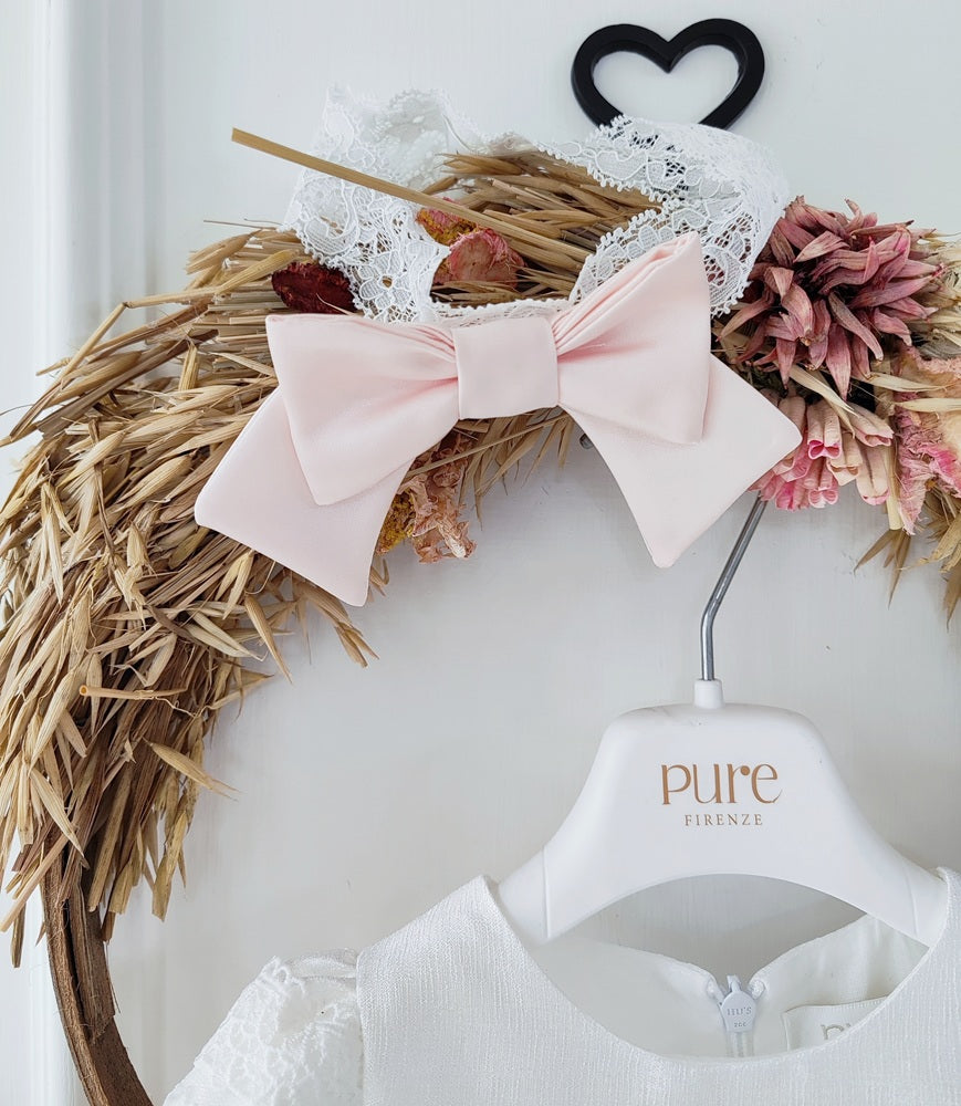 Abito in Mikado \ Fascia \ Scarpe Pure Firenze