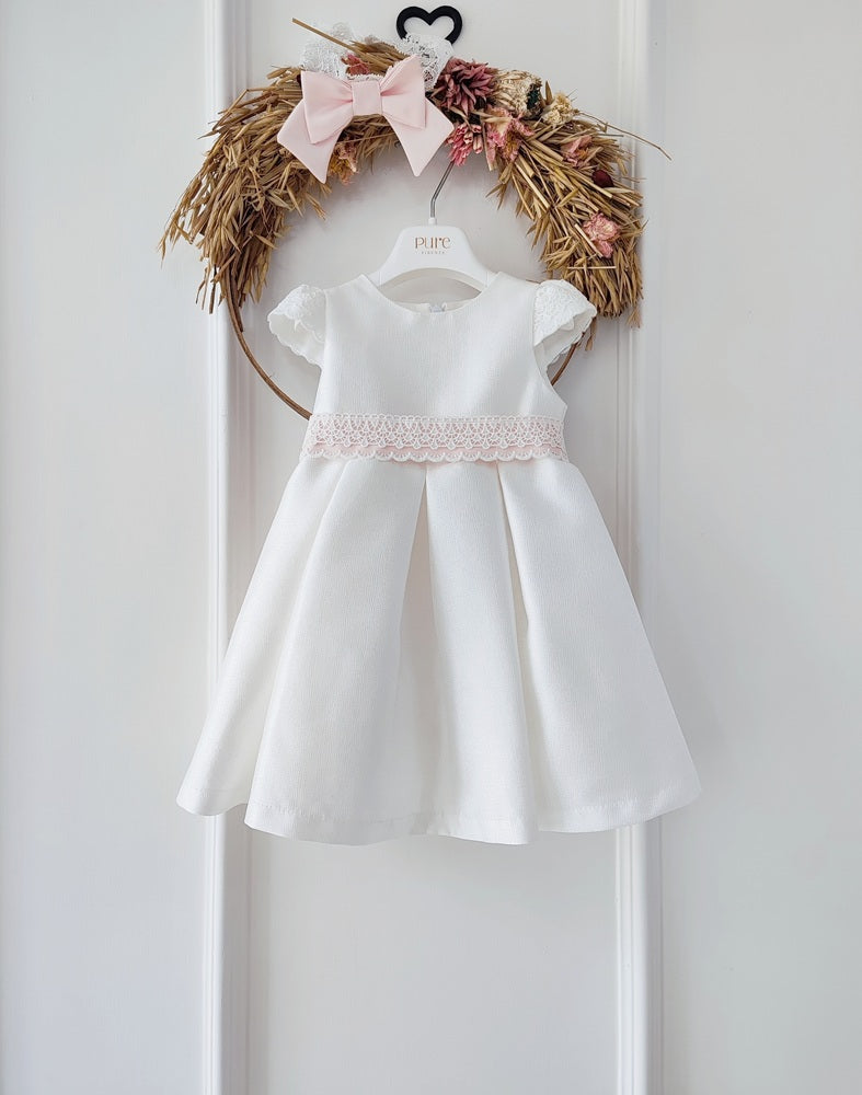 Abito in Mikado \ Fascia \ Scarpe Pure Firenze