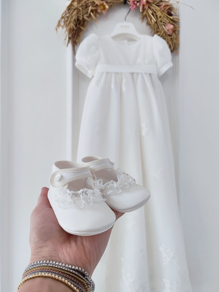 Abito lungo con cuffia \ Scarpine Pure Firenze