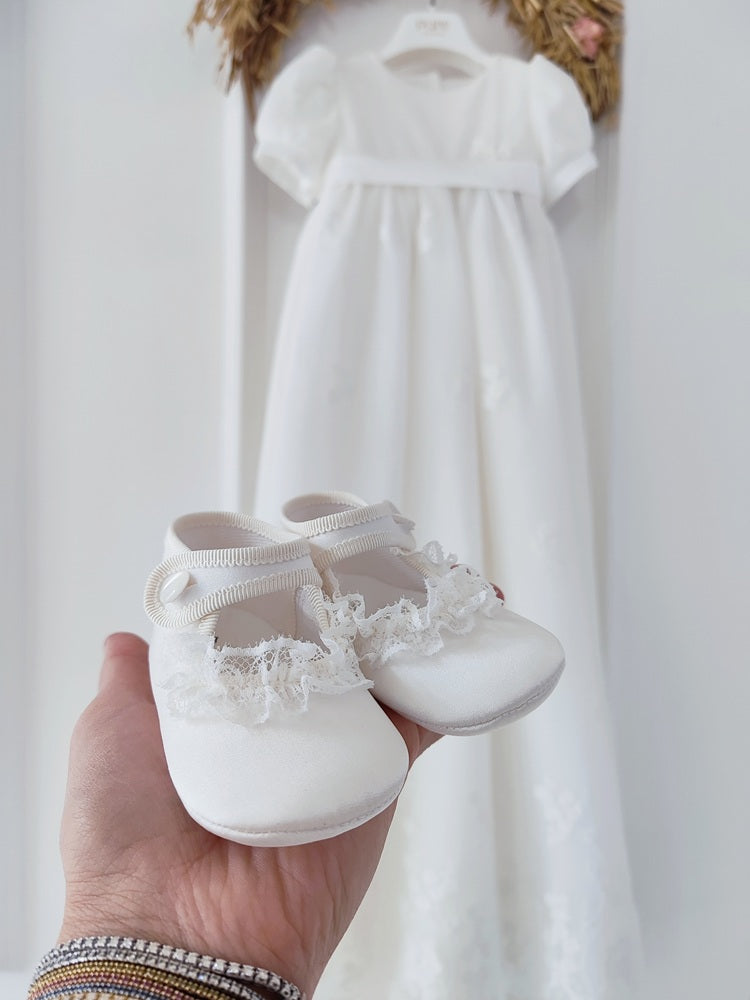 Abito lungo con cuffia \ Scarpine Pure Firenze