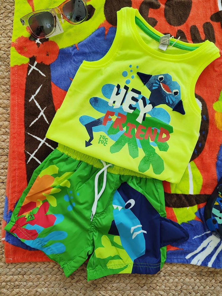 Telo mare \ Ciabatte \ Occhiali\ Costume Tuc Tuc