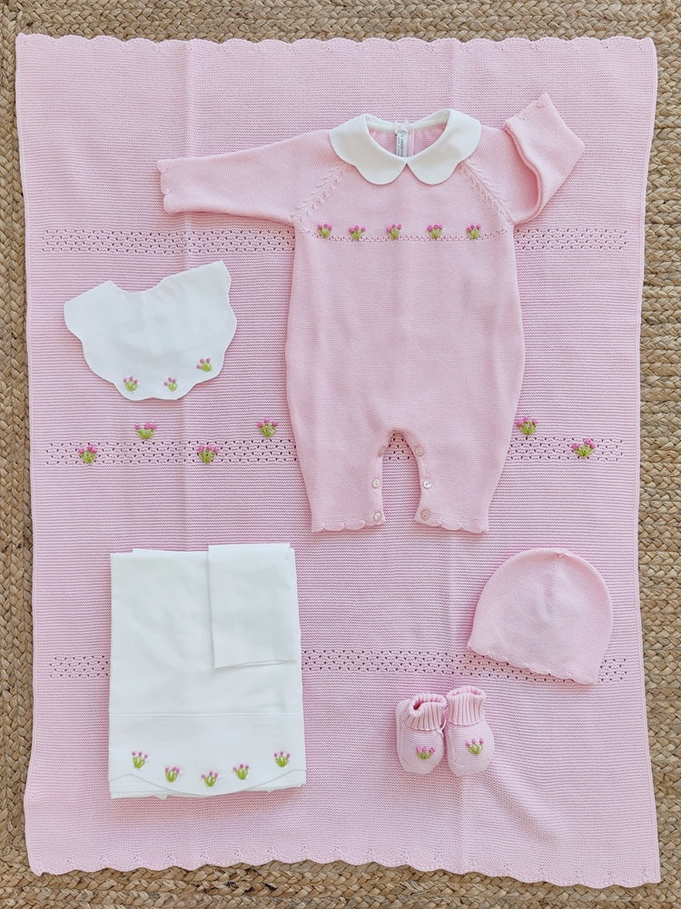 Copertina in filo Le Coconnè \ Set Nascita \ Lenzuolo Le  Coconnè