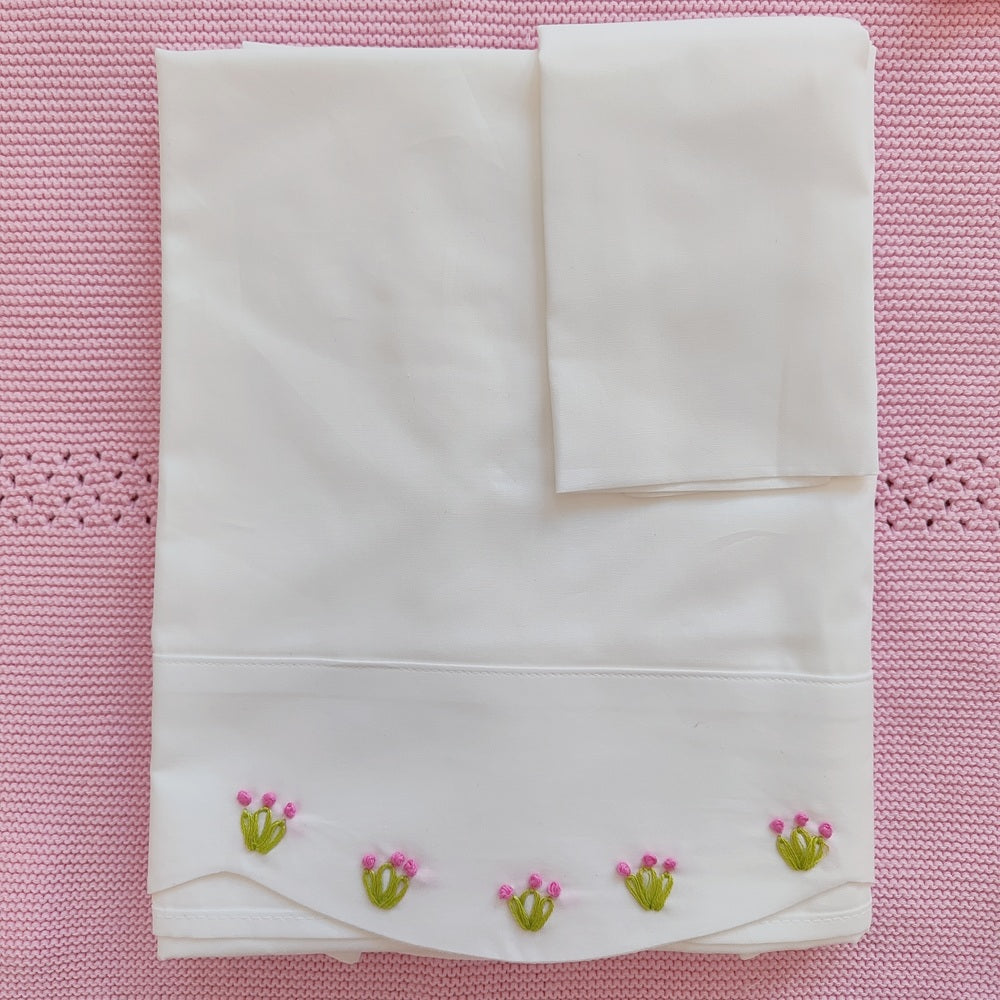 Copertina in filo Le Coconnè \ Set Nascita \ Lenzuolo Le  Coconnè