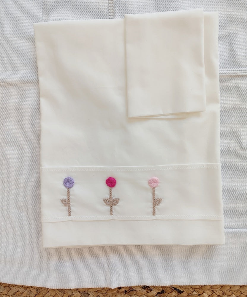 Copertina \ Set Cappello, Tutina e Scarpine\ Lenzuolo Le Coconnè