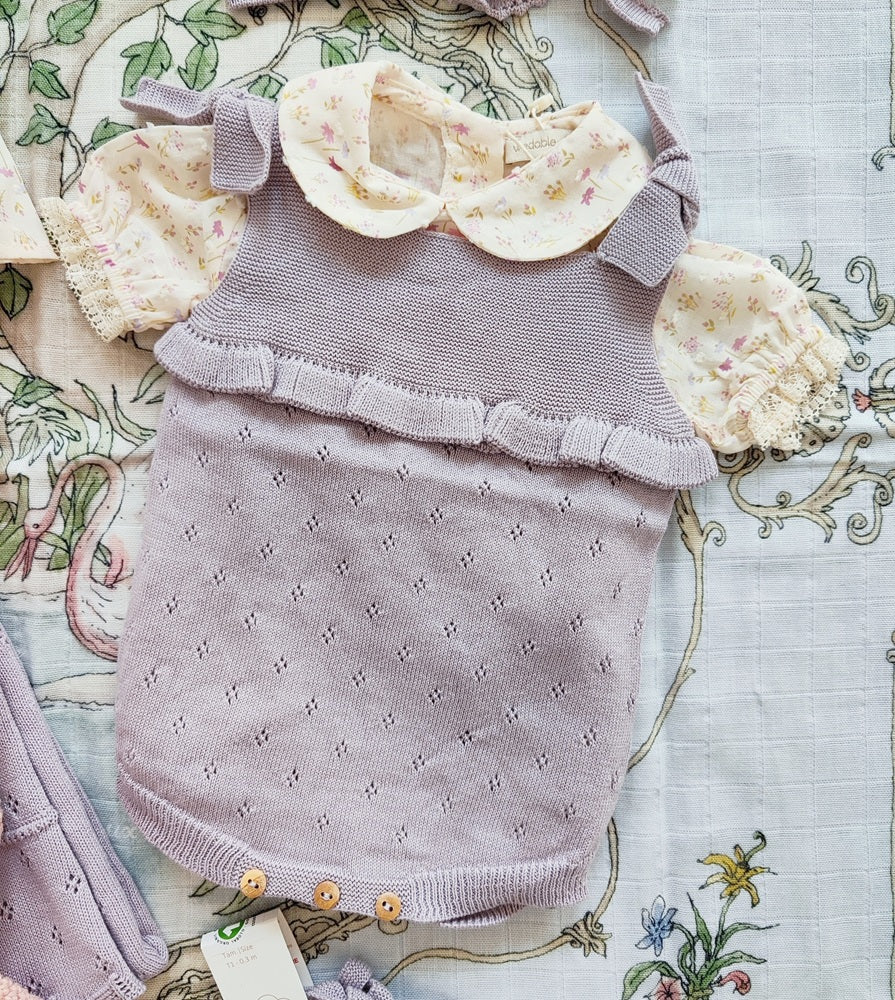 Completo / Pagliaccetto / Scarpine / Cuffietta Wedoble