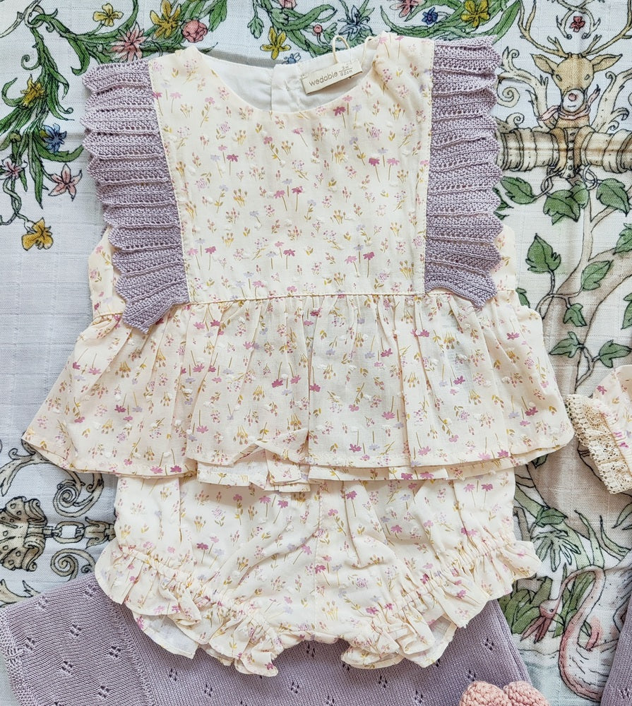 Completo / Pagliaccetto / Scarpine / Cuffietta Wedoble