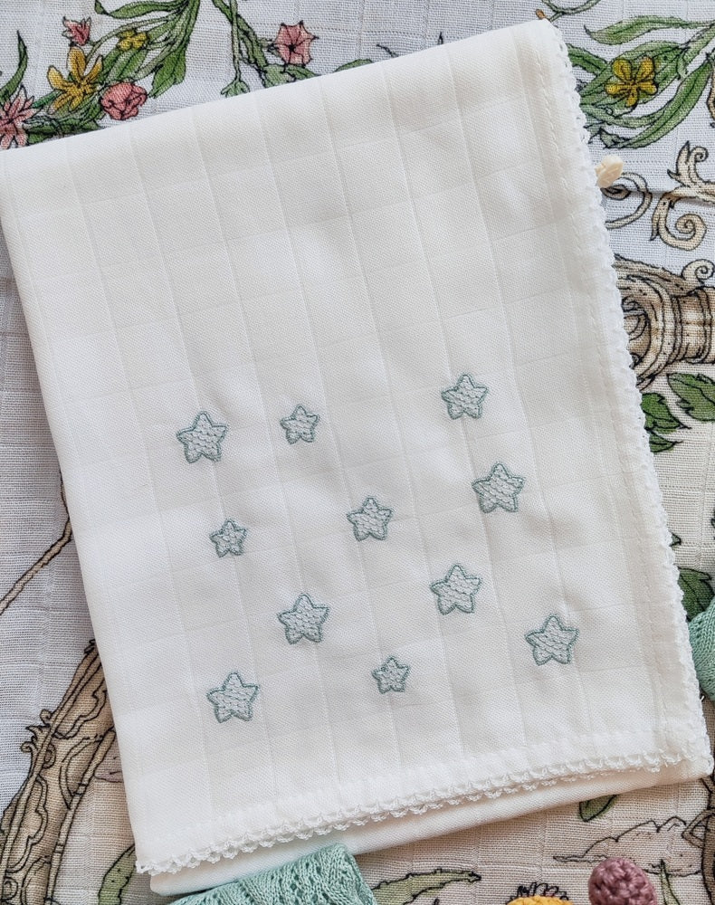 Copertina / Dou Dou / Mussola / Calzini / Tutina Lunga / Cuffietta Wedoble