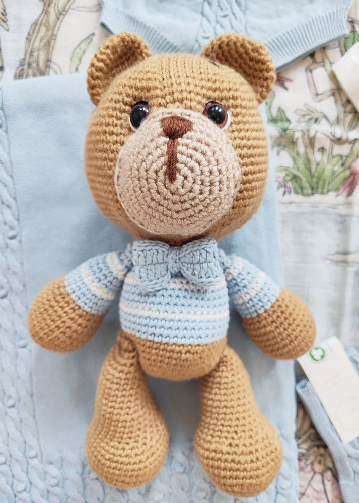 Copertina \ Salopette \ Doudou \ Completo due pezzi \ Calzini \ Cappellino in filo Wedoble