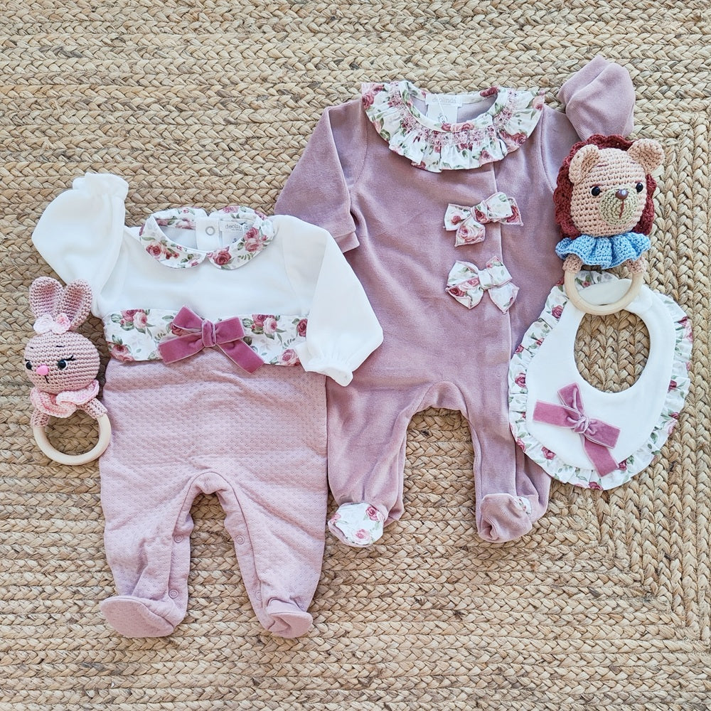 Tutina in ciniglia \ Tutina in ciniglia e caldo cotone Deolinda