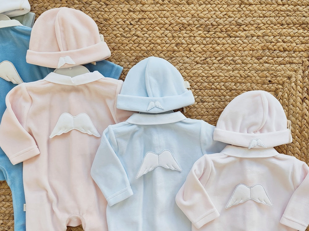 Tutina + Cappellino in ciniglia Baby Gi