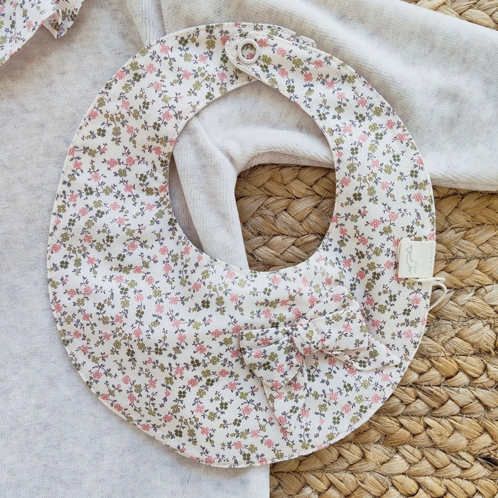 Tutina in ciniglia + Bavetta Baby Gi