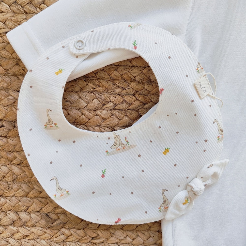Tutina in ciniglia + Bavetta Baby Gi