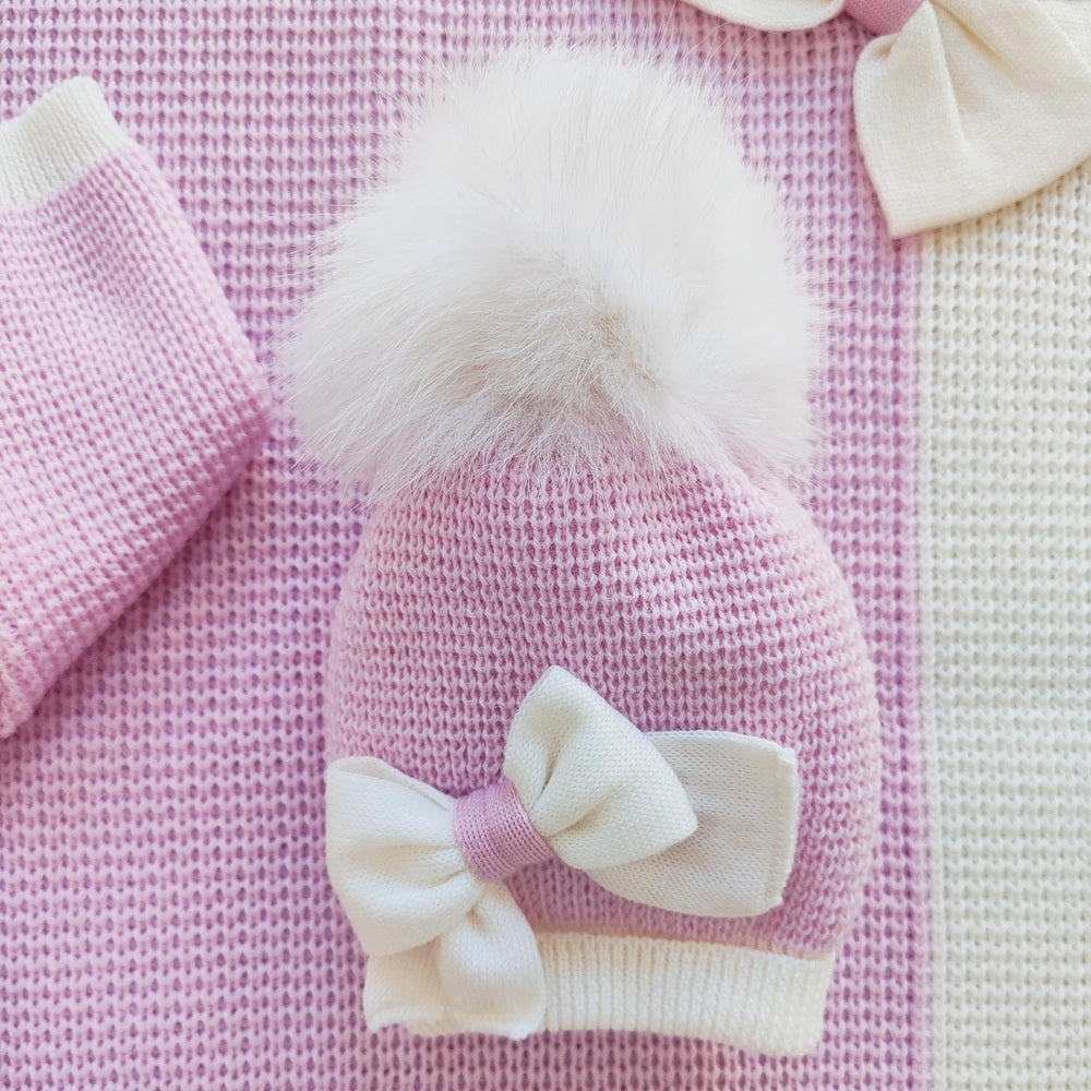 Tutina, Cappellino, Bavetta e Scarpette + Copertina Aurora