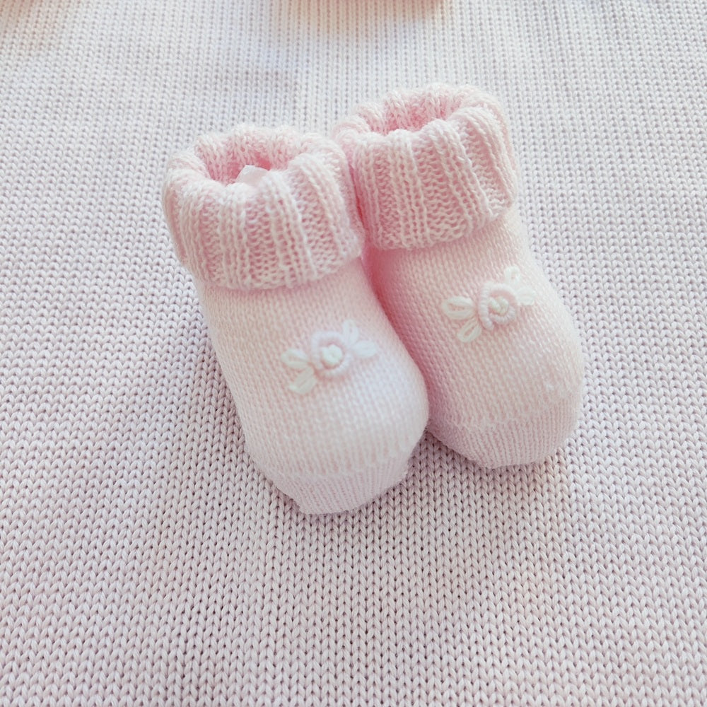 Tutina, Cappellino, Bavetta e Scarpette + Copertina Aurora