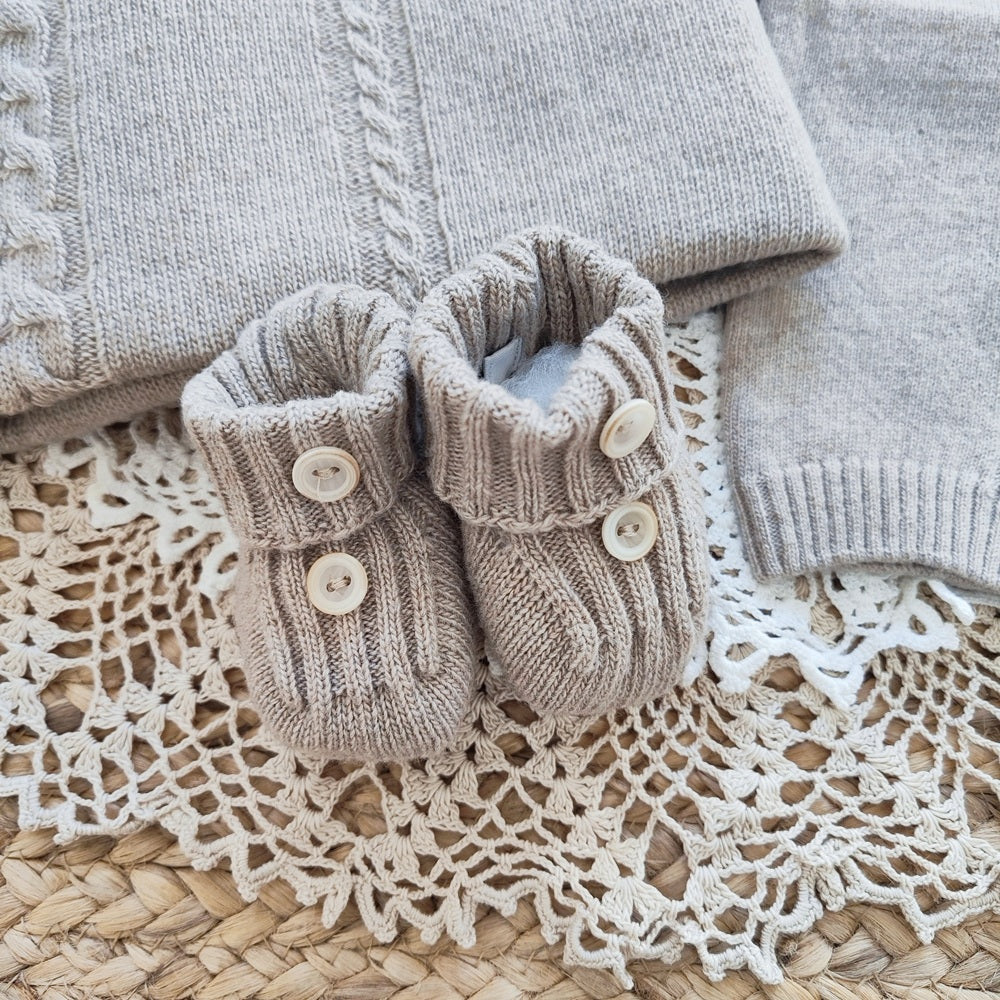 Tutina, Cappellino e Scarpine + Copertina Coccodè