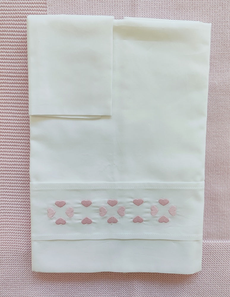 Set: Tutina, Bavetta e Scarpine + Copertina e Lenzuolino Le Coconnè