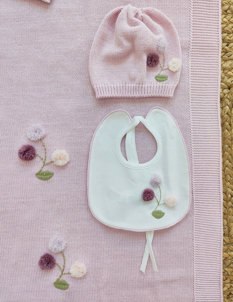 Set Tutina, Cappellino, Bavetta, Scarpine + Lenzuolino, Copertina  La Sartoria dei Piccoli