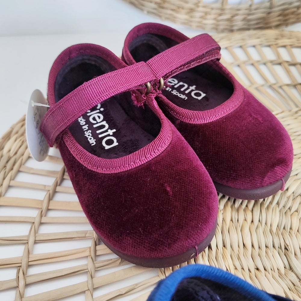 Ballerine di velluto primi passi Cienta