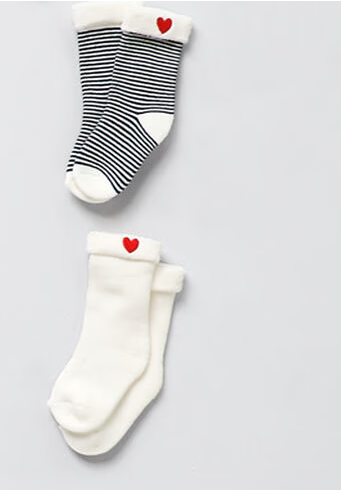 Confezione da 3 paia di calzini in maglia Petit Bateau