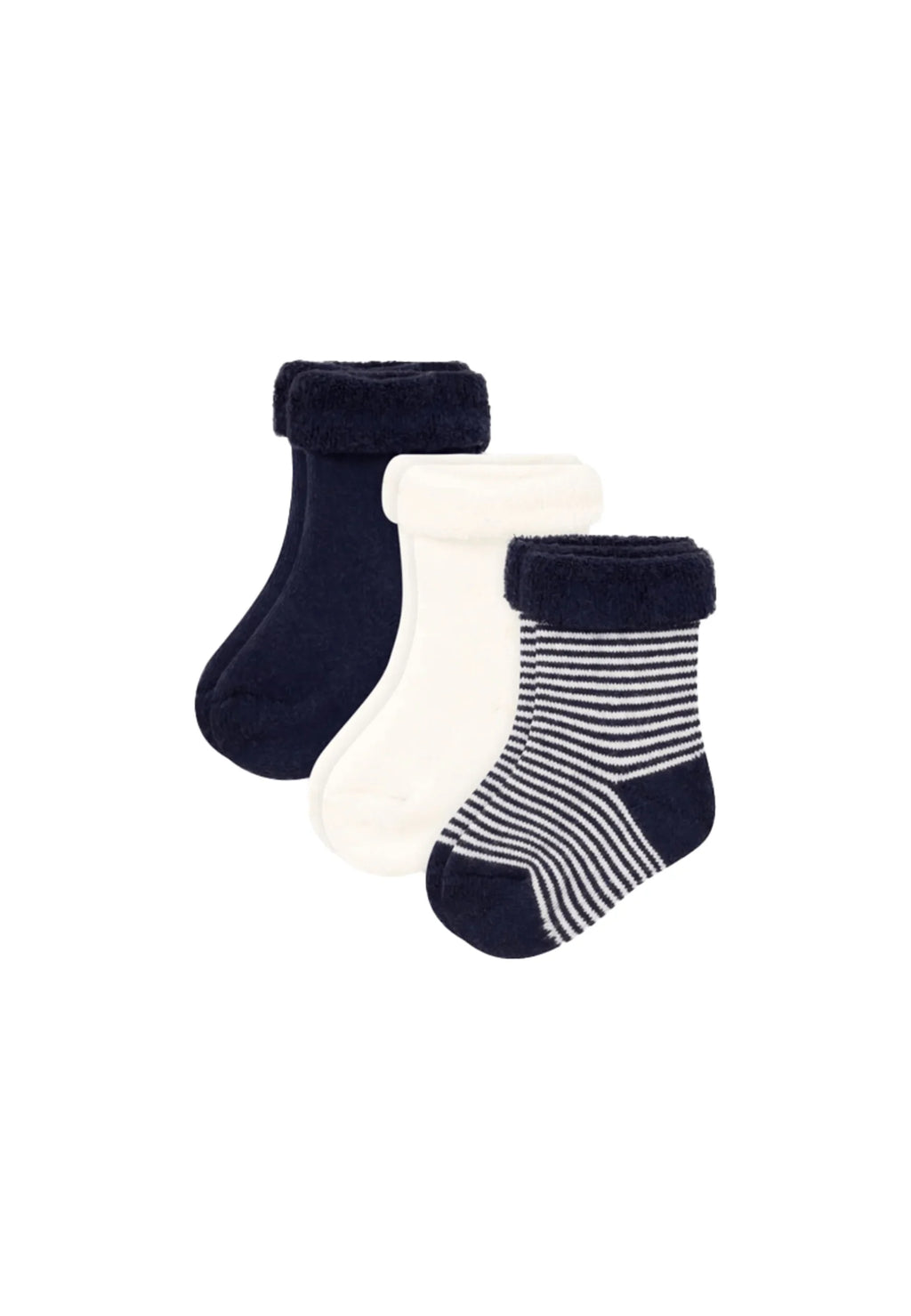 Confezione da 3 paia di calzini in maglia Petit Bateau